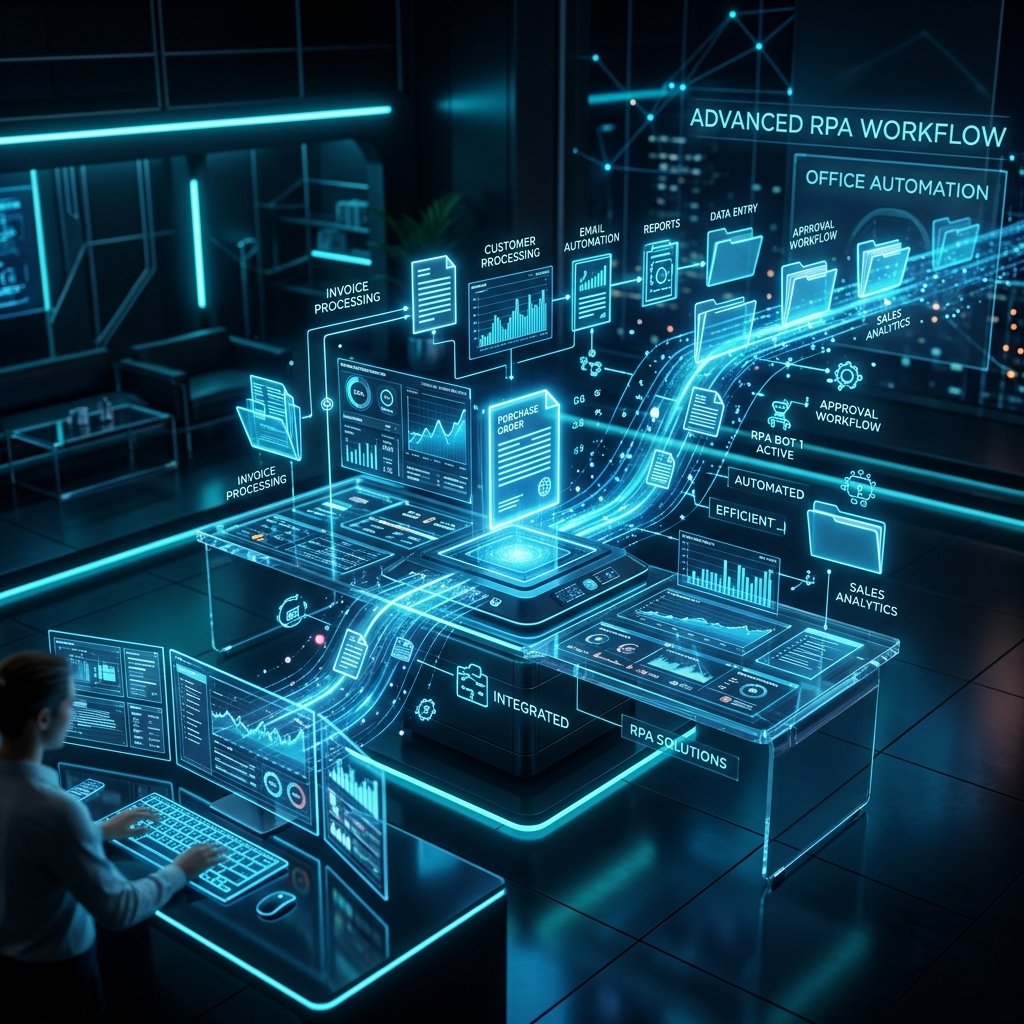 Automatización de procesos administrativos y RPA